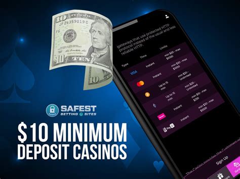 $10 minimum deposit casinos